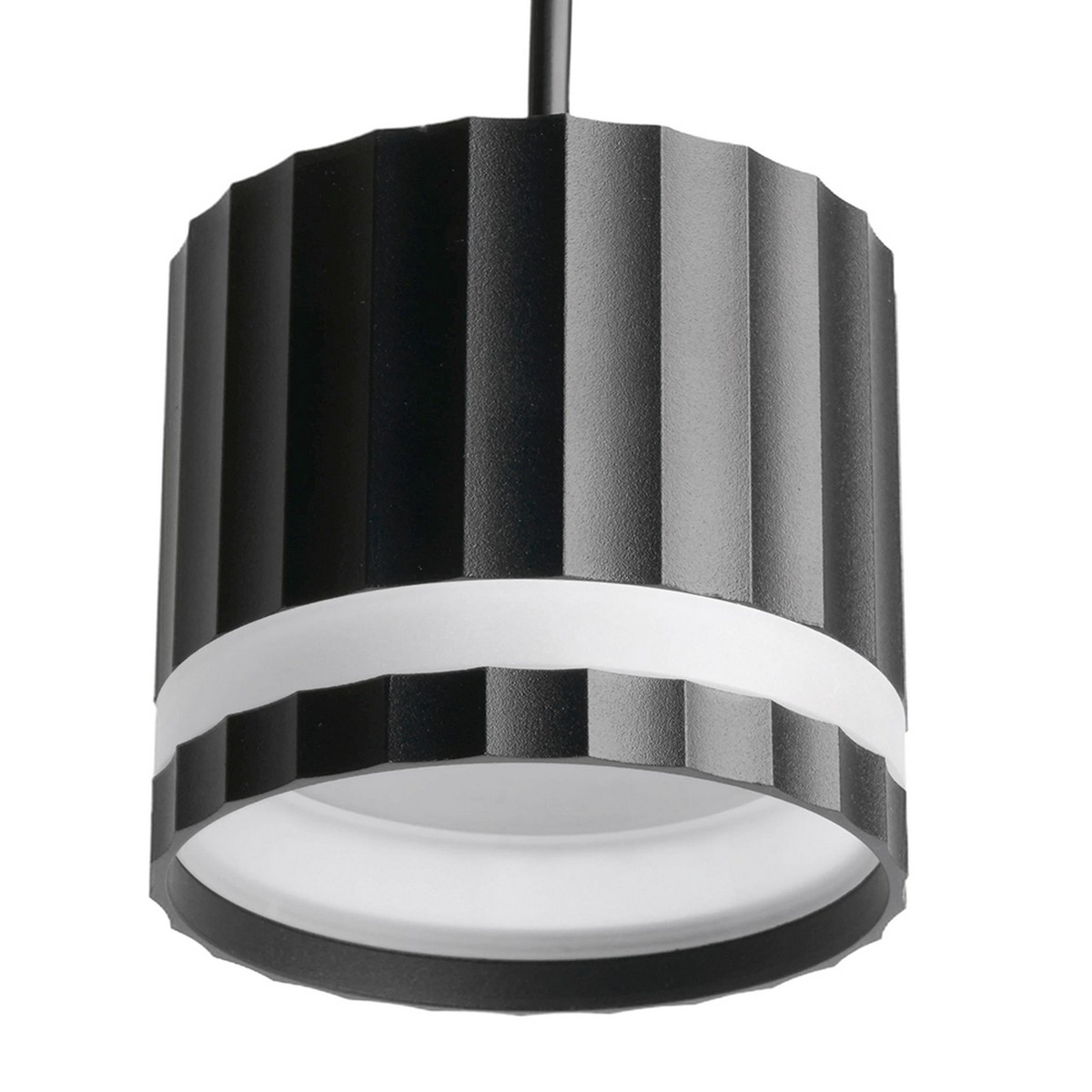 Подвесные светодиодные светильники Светильник подвесной Feron HL3698 OLYMPUS levitation GX53 чёрный 48684 