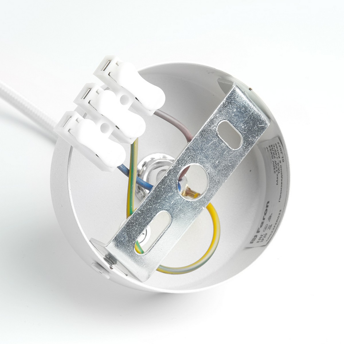 Подвесные светодиодные светильники Светильник подвесной Feron ML1878 Barrel PIXEL Levitation MR16 35W 230V белый 48656 