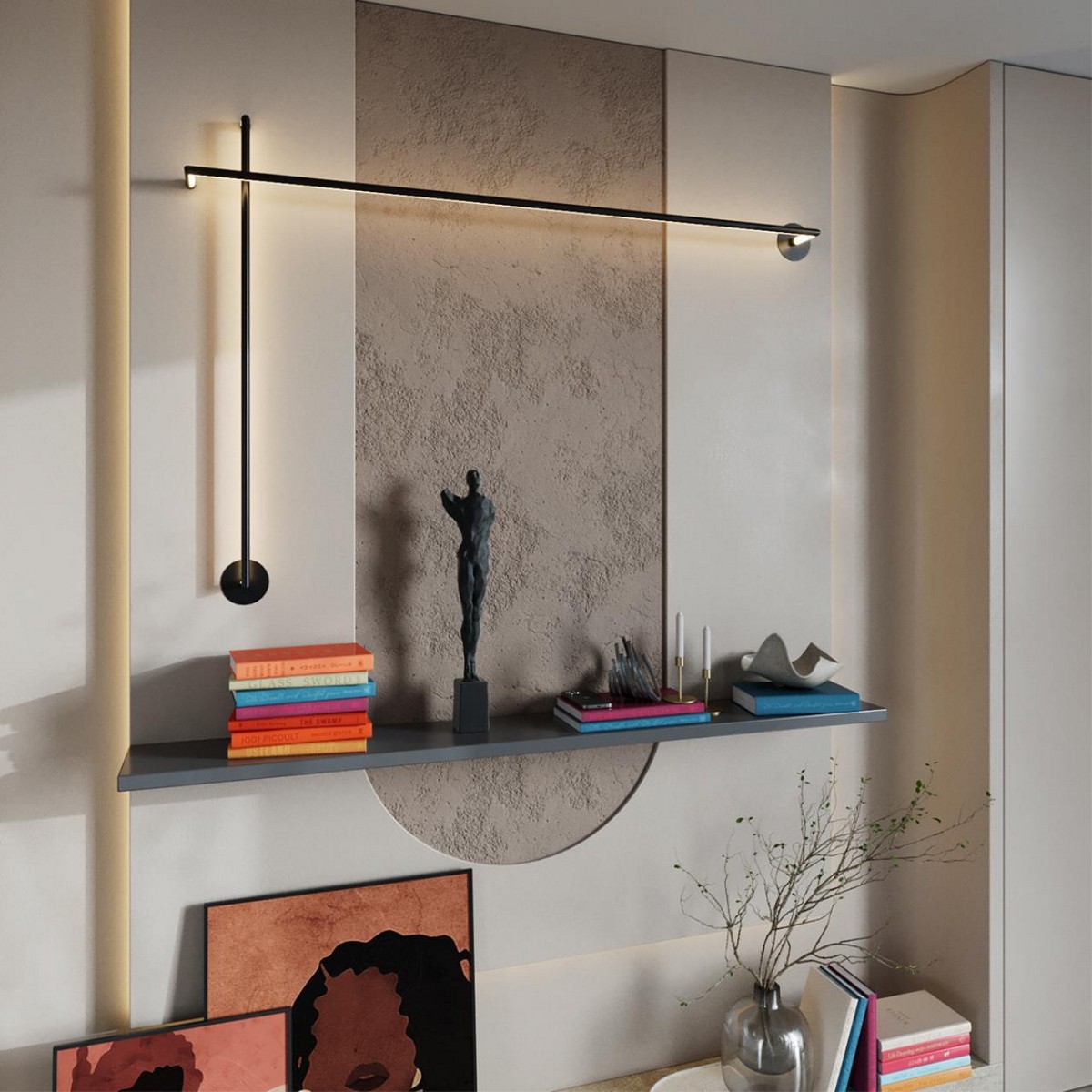 Накладные светодиодные светильники Hастенный светильник ODEON LIGHT 7022/14WL TEO LED 