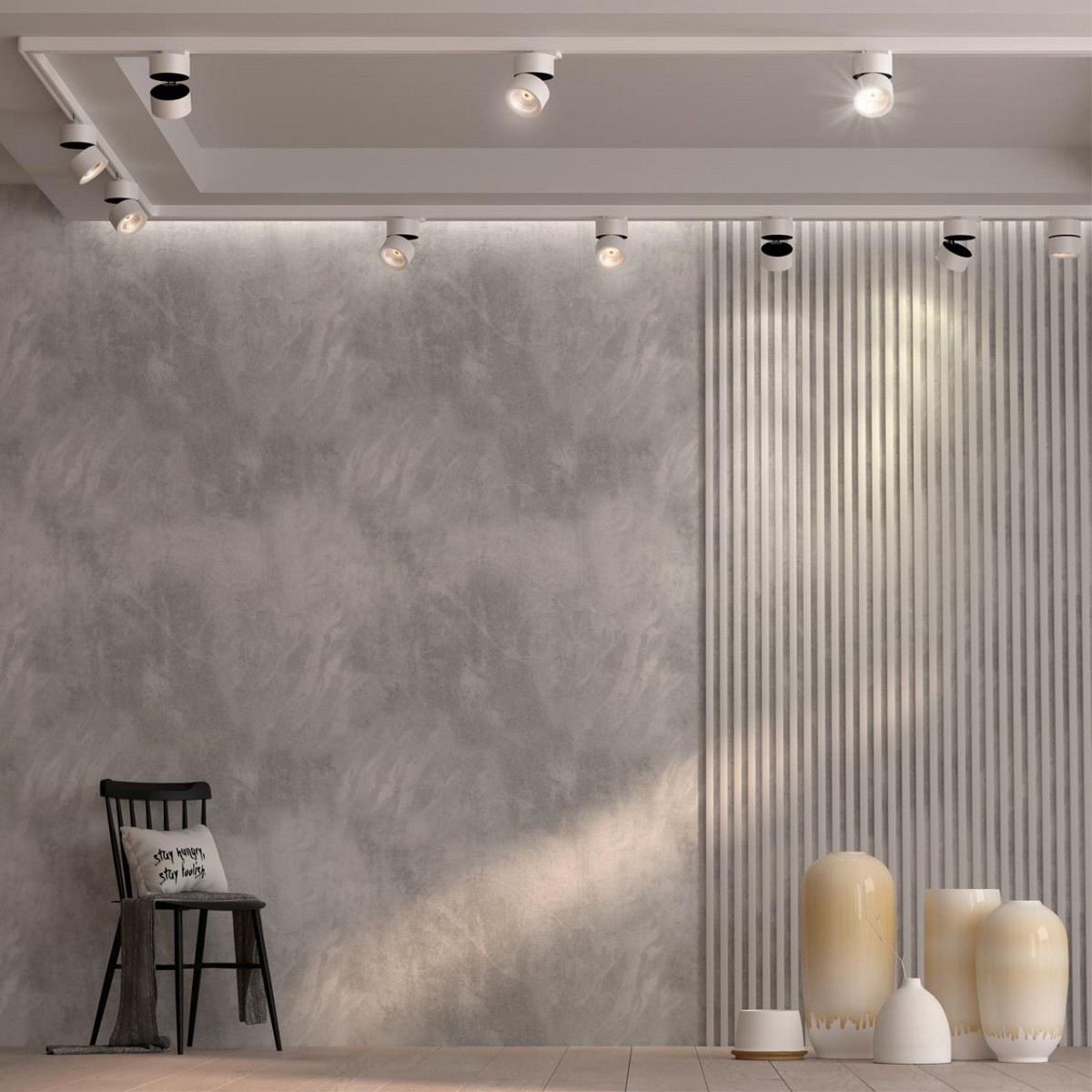 Трековые светодиодные светильники Трехфазный трековый светодиодный светильник NOVOTECH 358788 GRODA 