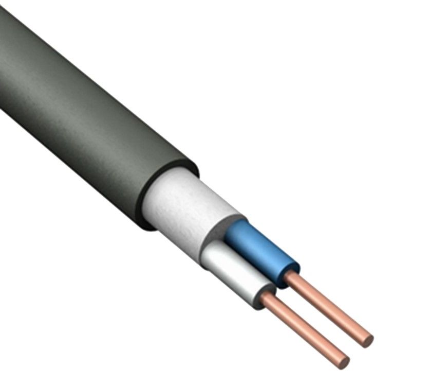 Кабель силовой ВВГ, ППГ, ВБШ жесткий Кабель силовой ВВГнг-LS(А) 2х1,5 ГОСТ Конкорд