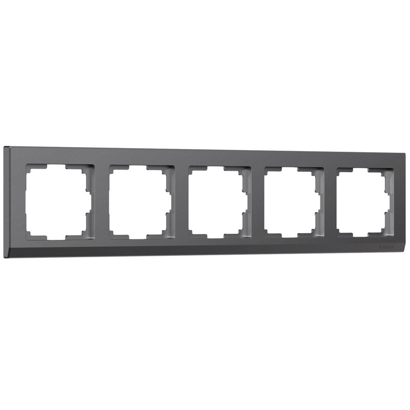Рамки Werkel Stark Рамка Werkel на 5 постов Stark (графит матовый) W0051864