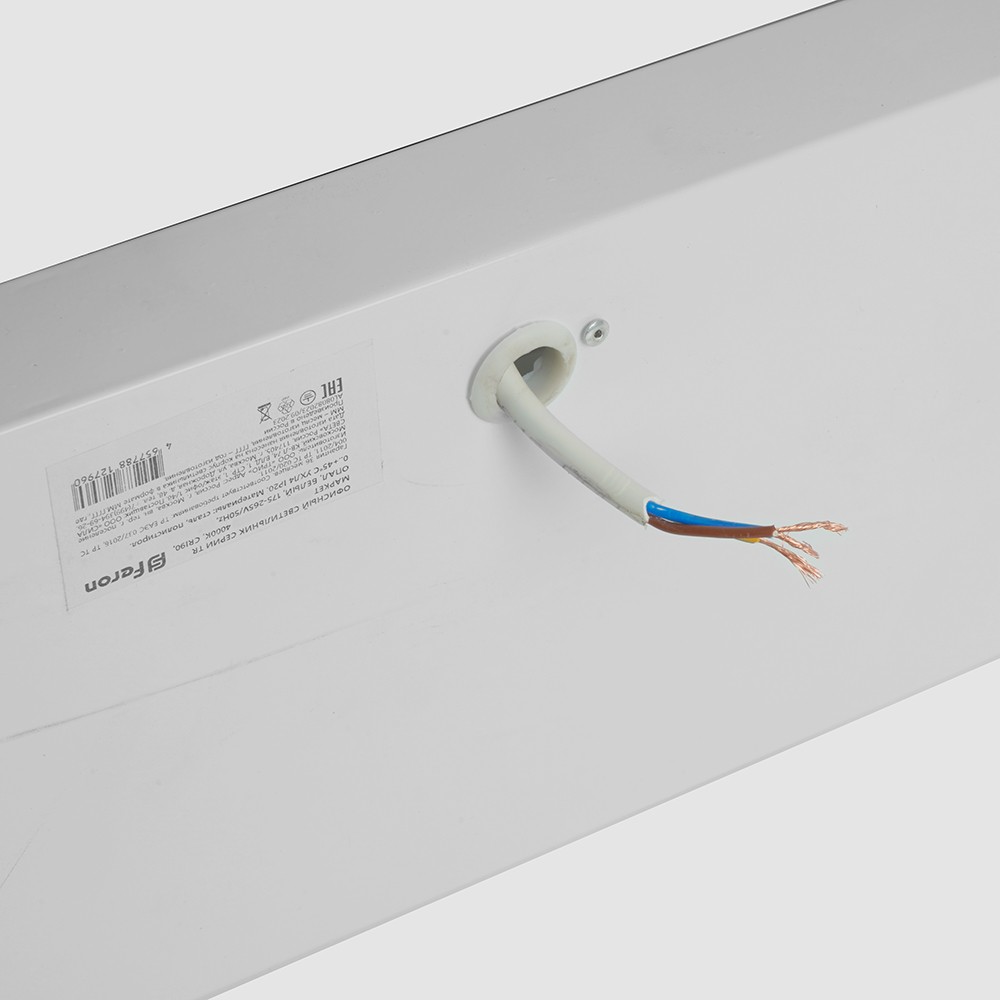 Светодиодные светильники армстронг 600*600 Офисный светильник FERON TR Маркет 1195х295х40 40Вт 4000К, опал 51224 