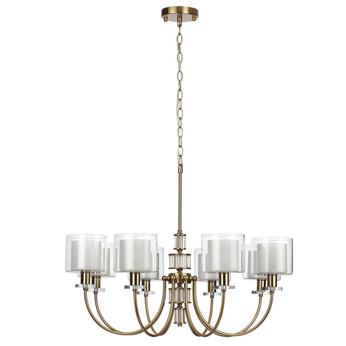 Люстры Люстра ODEON LIGHT 5088/8 SAGA E14 