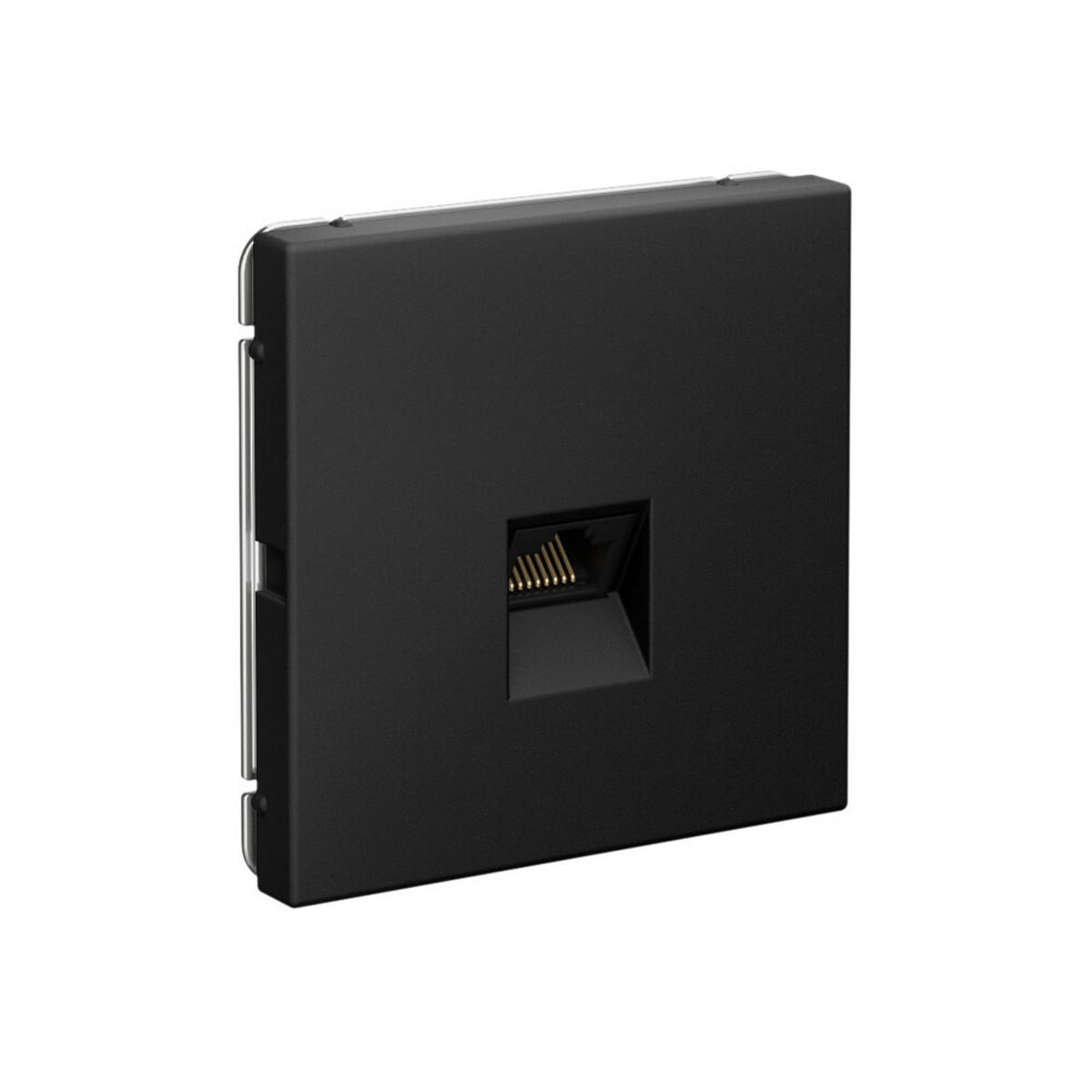 ArtGallery Карбон Розетка Systeme Electric ArtGallery Карбон компьютерная RJ45, кат. 5е, механизм GAL001083