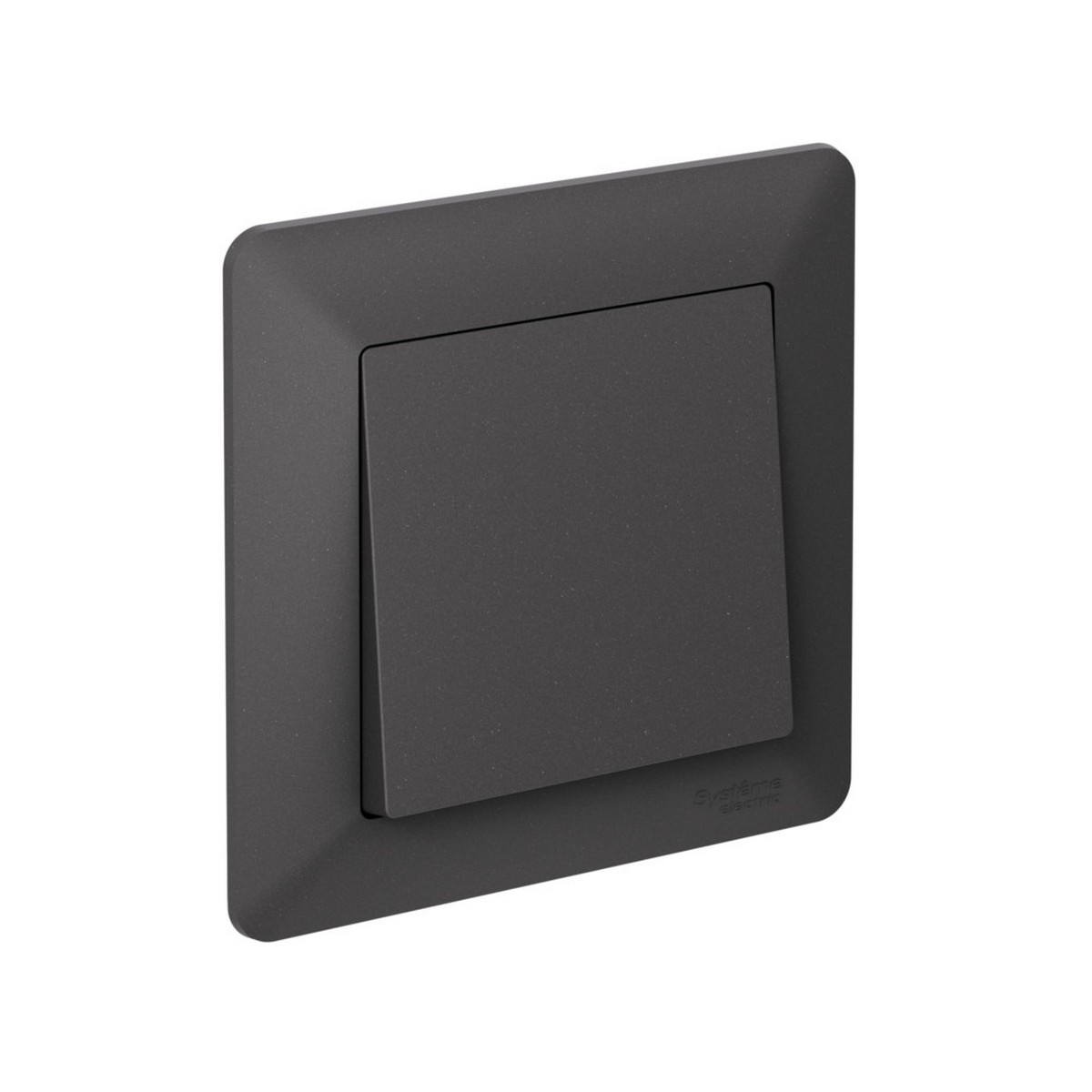 AtlasDesign Базальт Рамка Systeme Electric AtlasDesign Air Базальт/дымчатый черный 1-ая ATN221401