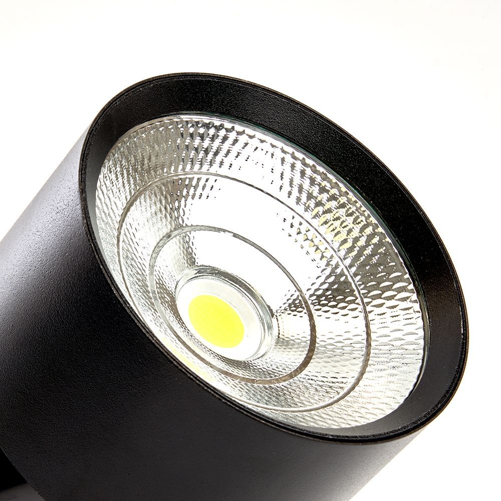 Светильники споты светодиодные Светильник спот Feron AL520 25W 4000K черный 32464 