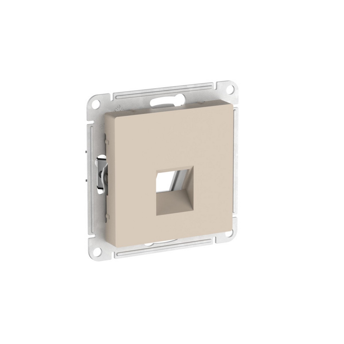 AtlasDesign Песочный Накладка Systeme Electric AtlasDesign Песочный для информационных функций Keystone