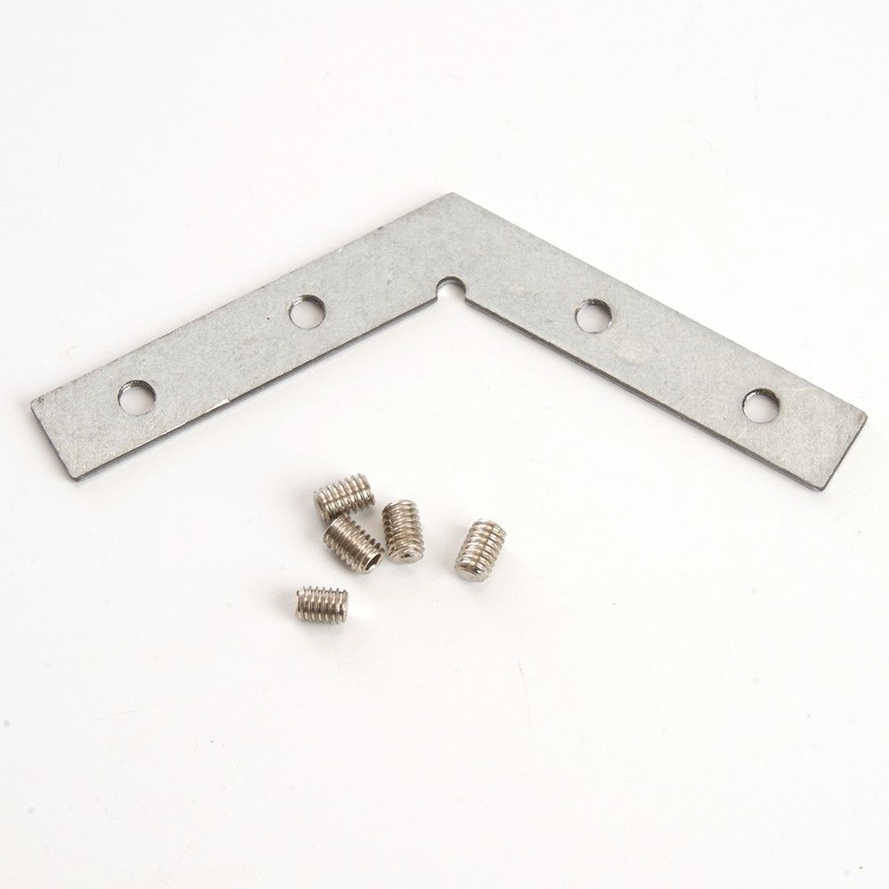 Профиль и крепеж для светодиодной ленты Соединитель Feron угловой 120° для профилей CAB LD151 48111 