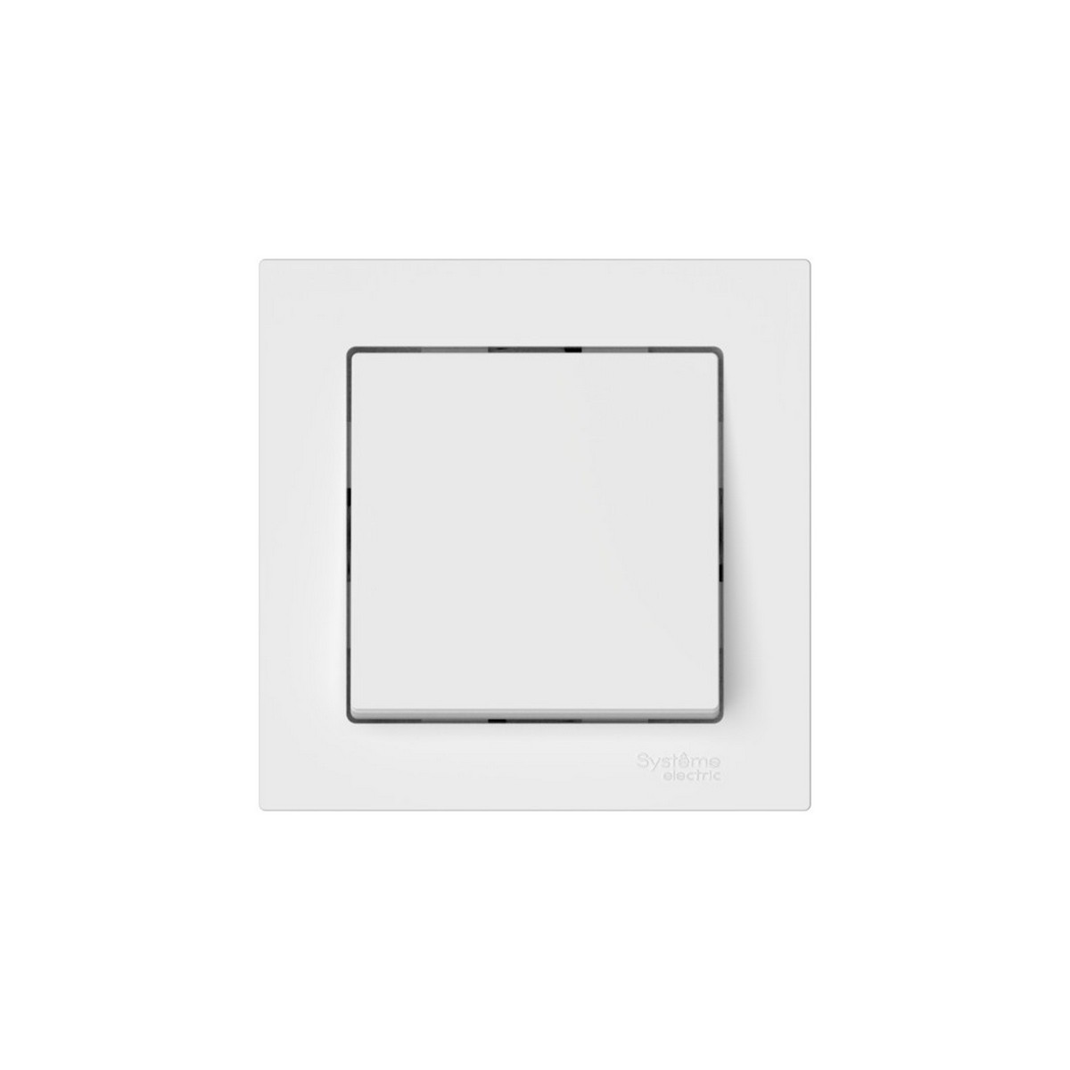 AtlasDesign Белый Выключатель SE AtlasDesign Белый 1-клавишный в сборе быстрозажим. клем. ATN000112S