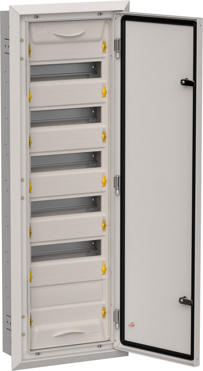 Металлические щиты и корпуса Щит металлический IEK TITAN 5 ЩРв-72 (1х72) 1005х365х130 IP31 сер  TI5-50-V-072-31-7035 