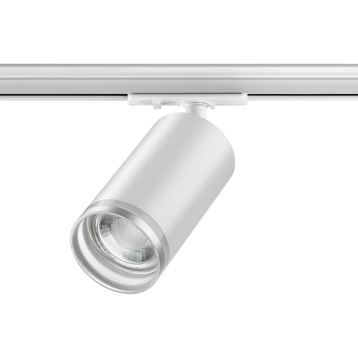 Трековые светодиодные светильники Светильник трековый для однофазного двухжильного шинопровода NOVOTECH 370876 ULAR 