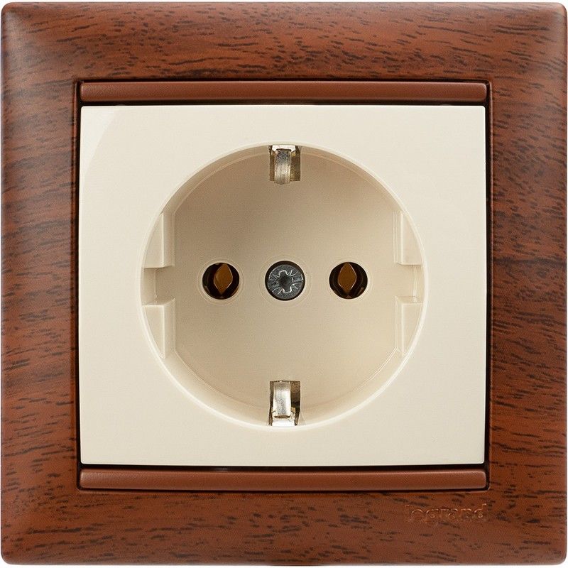 Legrand Valena Classic Кремовый Розетка Legrand Valena Крем 1-ая с/з 774320