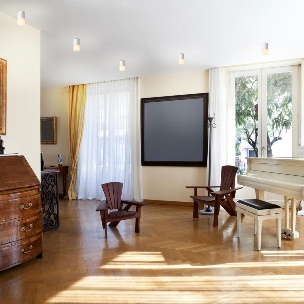 Накладные светодиодные светильники Светильник накладной NOVOTECH 370677 ELINA 