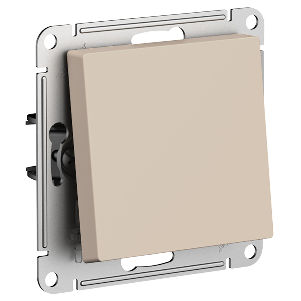 AtlasDesign Песочный Выключатель Systeme Electric AtlasDesign Песочный 1-клавишный ATN001211