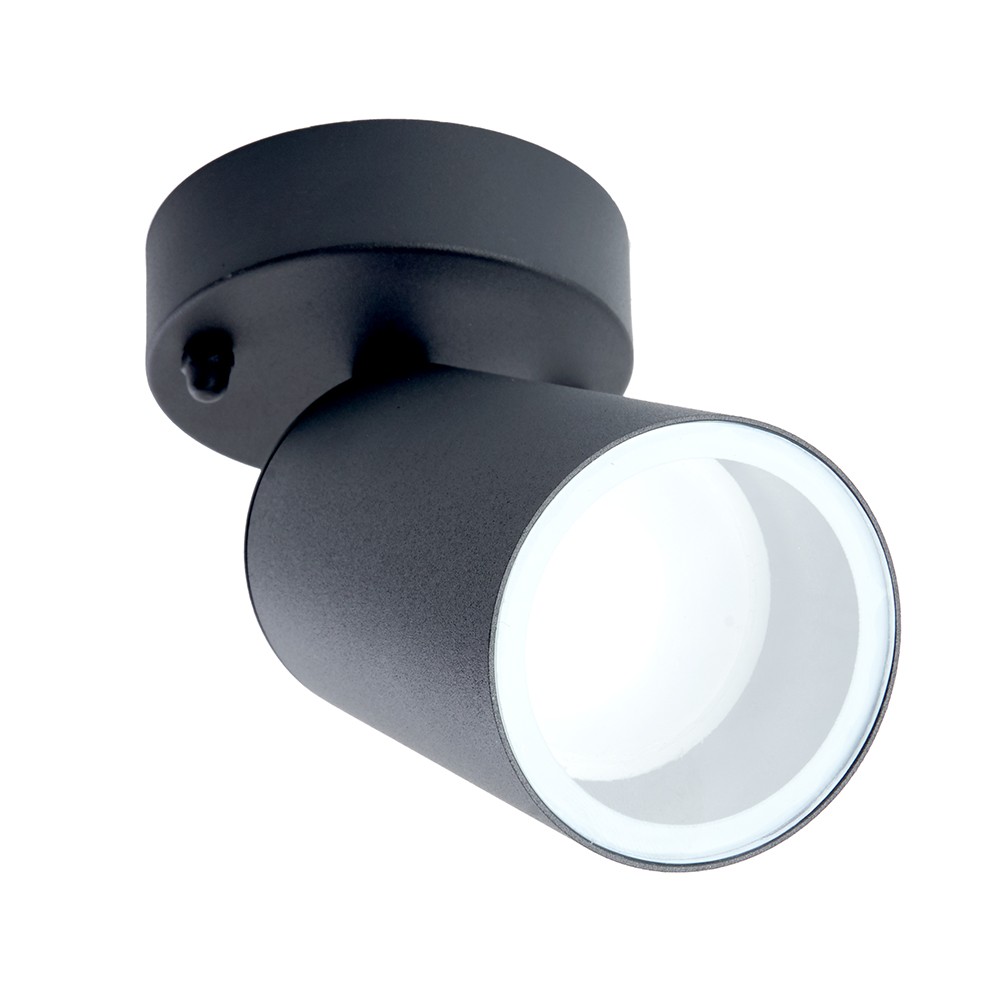 Уличные настенные светильники Светильник садово-парковый Feron DH1704 на стену GU10 230V 35w серый (на стену) 48321 