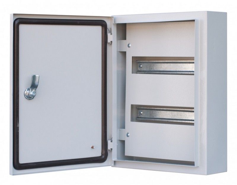 Металлические щиты и корпуса Корпус металлический Dekraft ЩРН-24 400х300х120 24 мод. IP54 30251DEK 