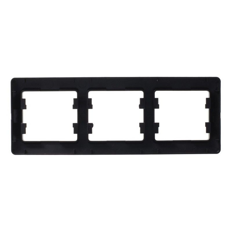 Glossa Шоколад Рамка Systeme Electric Glossa Шоколад 3-я, горизонтальная GSL000803