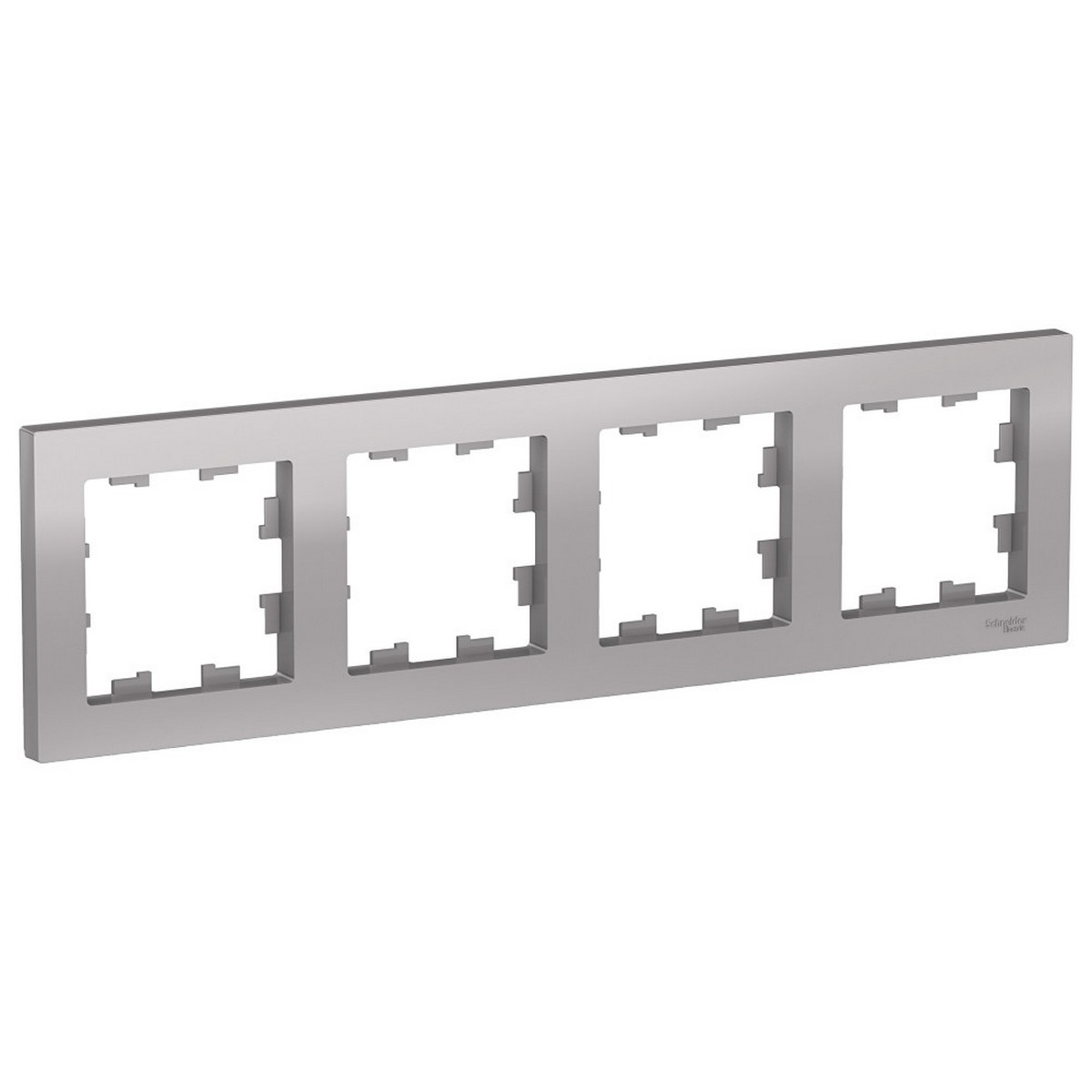 AtlasDesign Алюминий Рамка Systeme Electric AtlasDesign Алюминий 4-ая, универсальная ATN000304