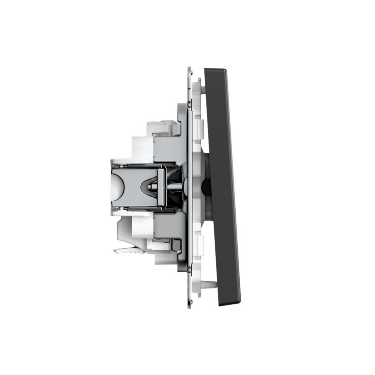 ArtGallery Базальт Выключатель SE ArtGallery Базальт 1-клавишный, быстрозажим. клем. GAL001411S