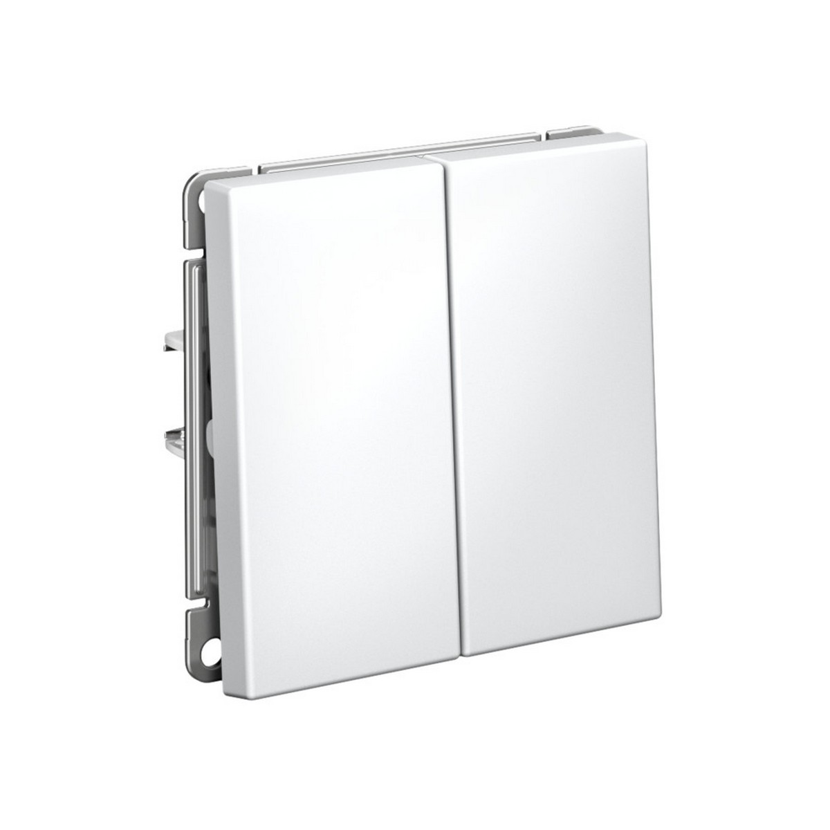 ArtGallery Белый Переключатель SE ArtGallery Белый 2-клавишный, быстрозажим. клем. GAL000165S