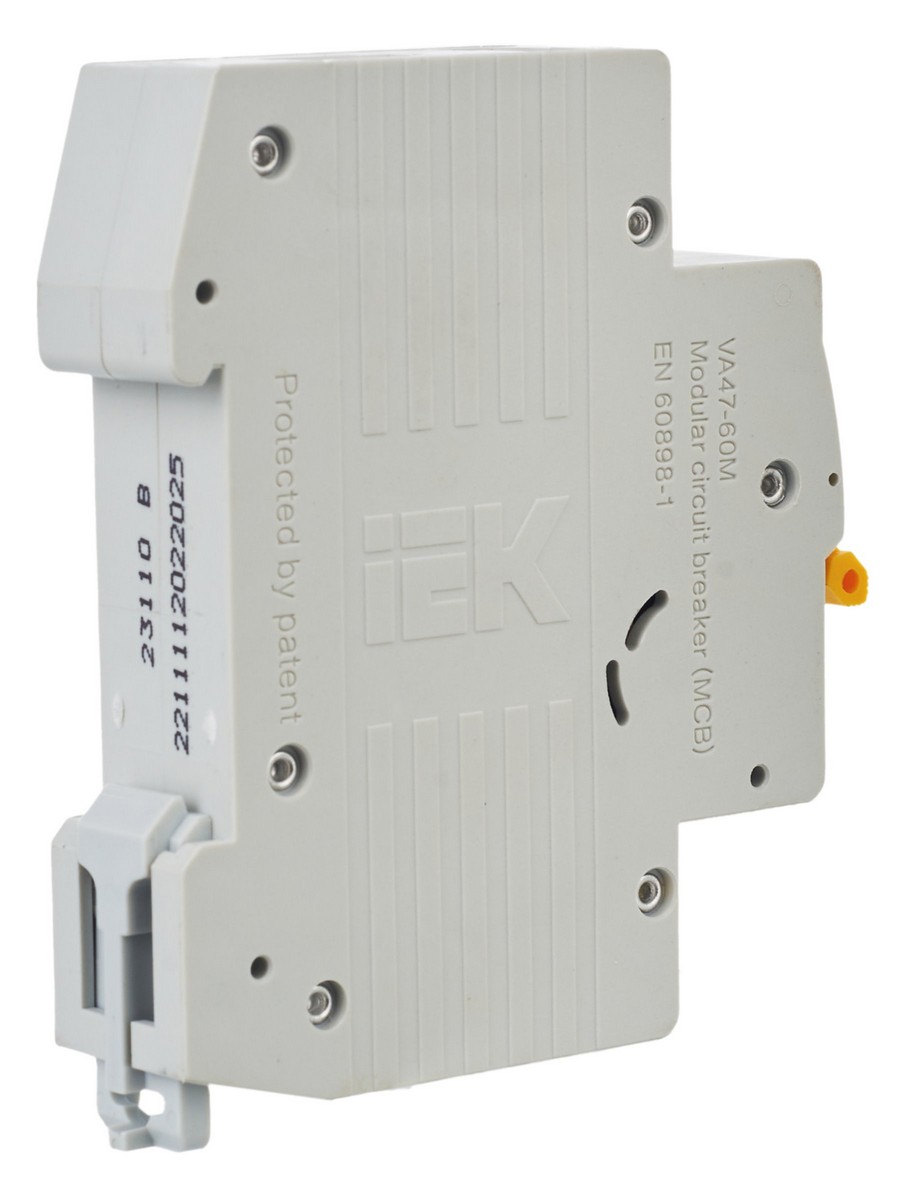 1 полюсные (однополюсные) Автоматический выключатель IEK KARAT ВА47-60M 1Р 25А 6кА B MVA31-1-025-B 