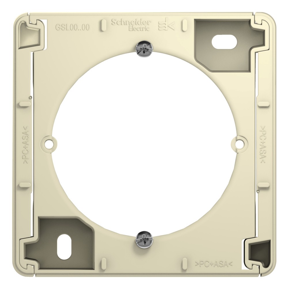 Glossa Бежевый Коробка Systeme Electric Glossa Бежевый наружного монтажа GSL000200