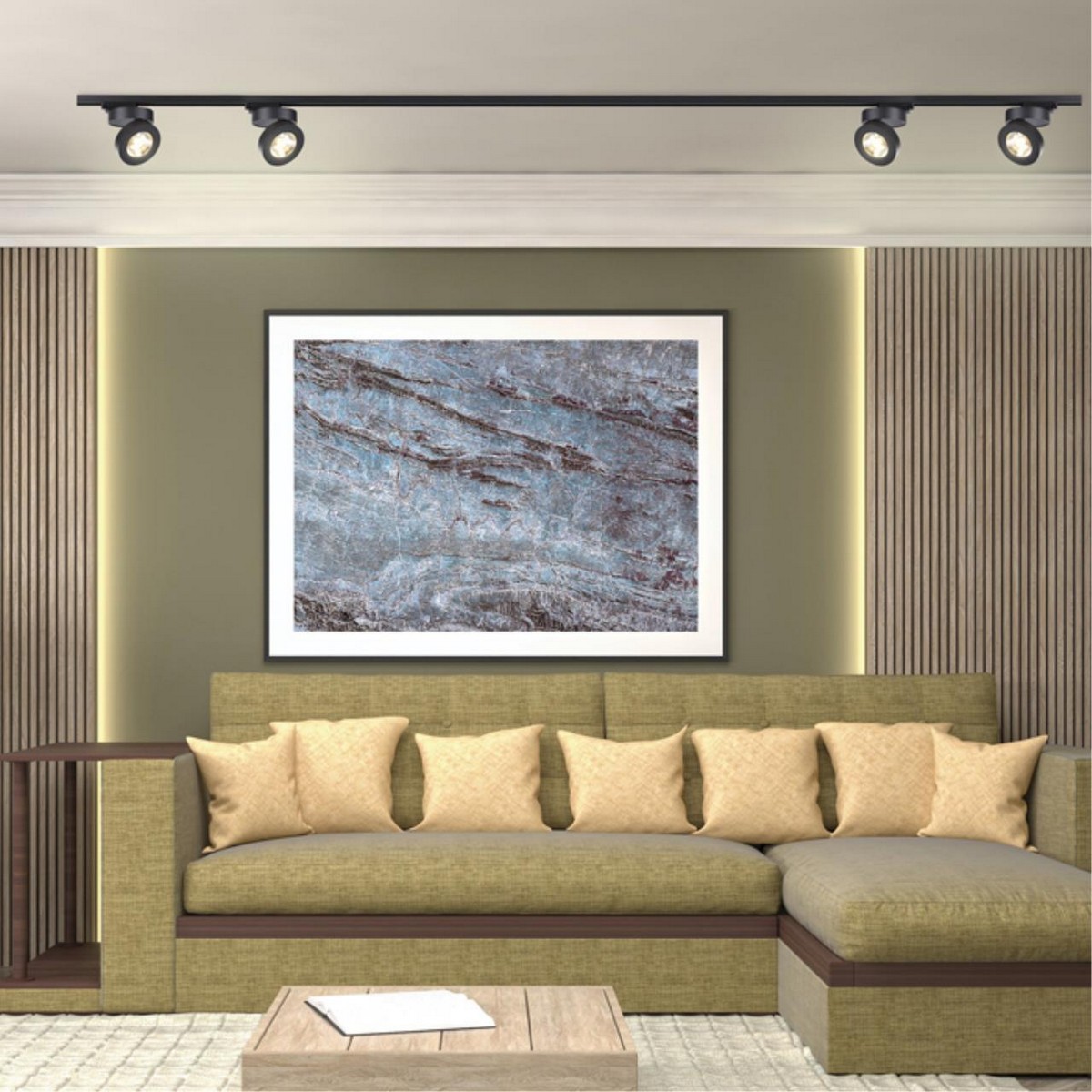 Трековые светодиодные светильники Светильник трековый однофазный трехжильный светодиодный NOVOTECH 357987 GRODA 