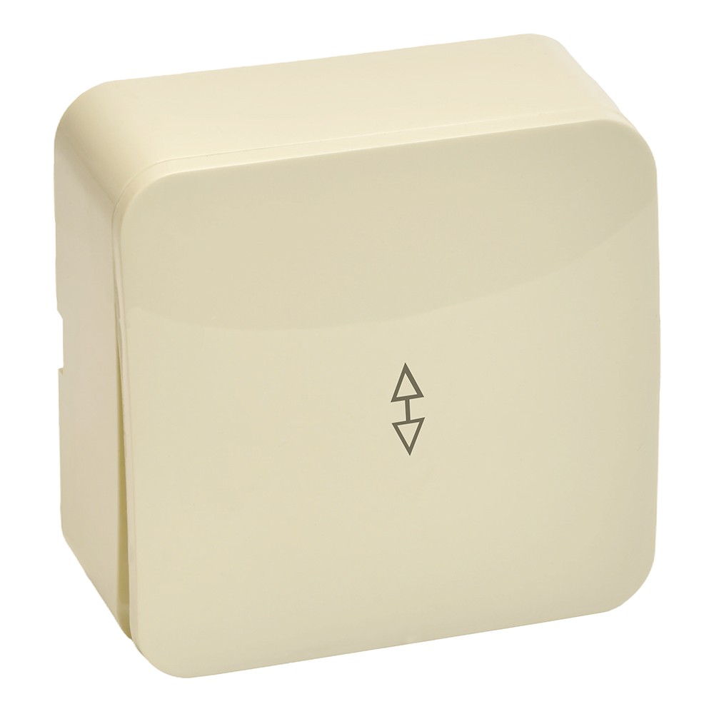 Накладные розетки и выключатели Stekker Переключатель 1-клавишный STEKKER 250В София слоновая кость MSW10-12-04 49478
