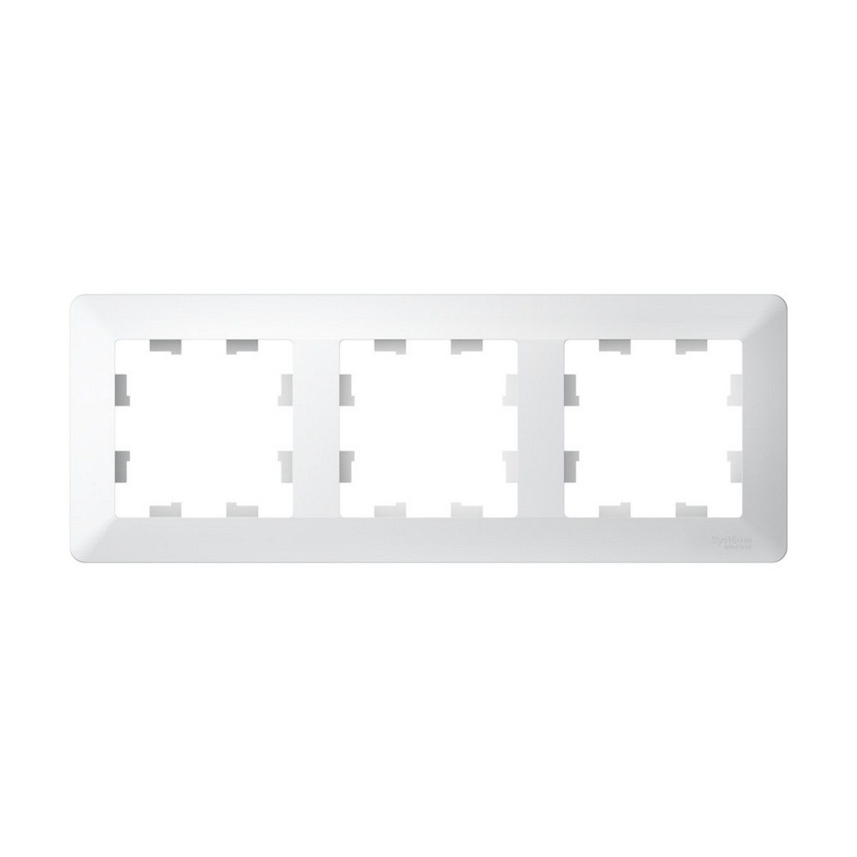 AtlasDesign Лотос Рамка Systeme Electric AtlasDesign Air Лотос/дымчатый белый 3-ая ATN221303