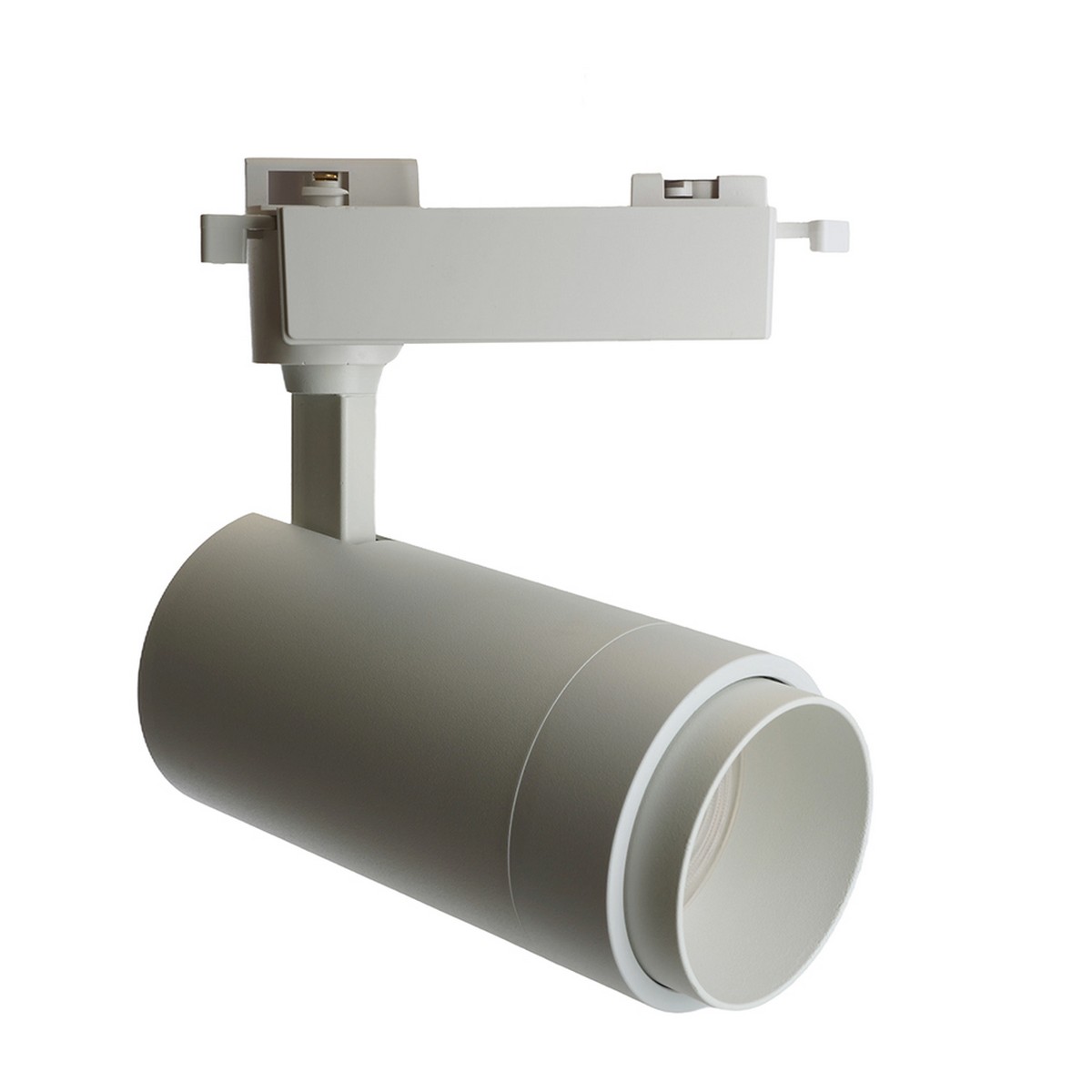 Трековые светодиодные светильники Светодиодный светильник Feron AL137 трековый 30W 4000K белый изменяемый угол освещения 15-60град 51177 