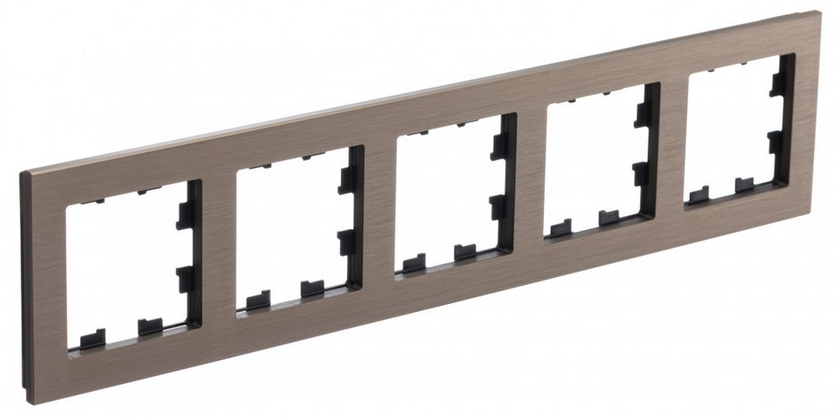 AtlasDesign Рамки Nature Рамка Systeme Electric AtlasDesign Nature Металл латунь 5-ая универсальная ATN312205