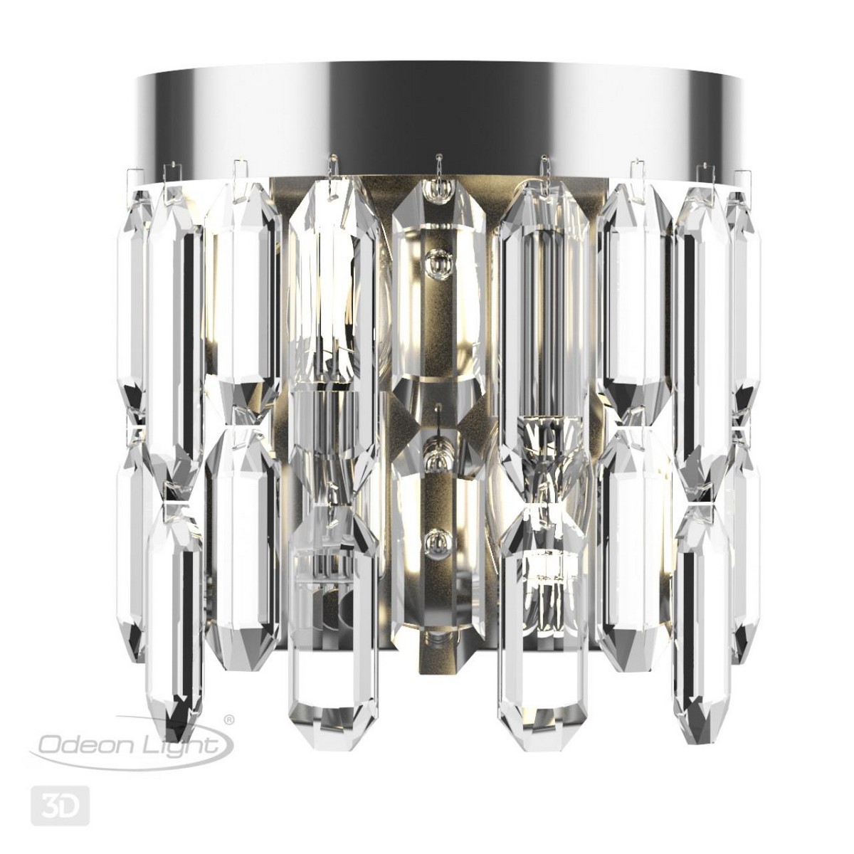 Накладные светодиодные светильники Настенный светильник ODEON LIGHT 4985/2W DAKISA 