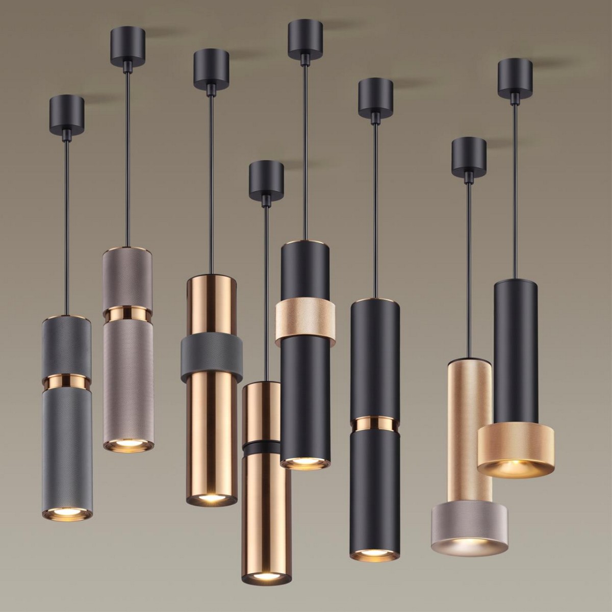 Подвесные светодиодные светильники Подвес ODEON LIGHT 4744/5L AFRA 