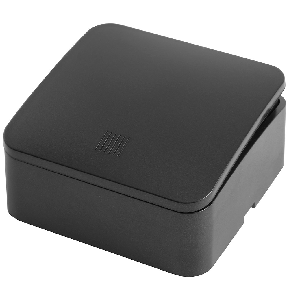 Накладные розетки и выключатели Stekker Выключатель 1-клавишный с индикатором STEKKER 250В София черный матовый MSW10-11-20-05 49473