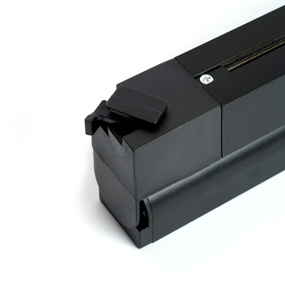 Трековые светодиодные светильники Светодиодный светильник Feron AL131 трековый однофазный 20W 4000K 60 град. черный 48376 