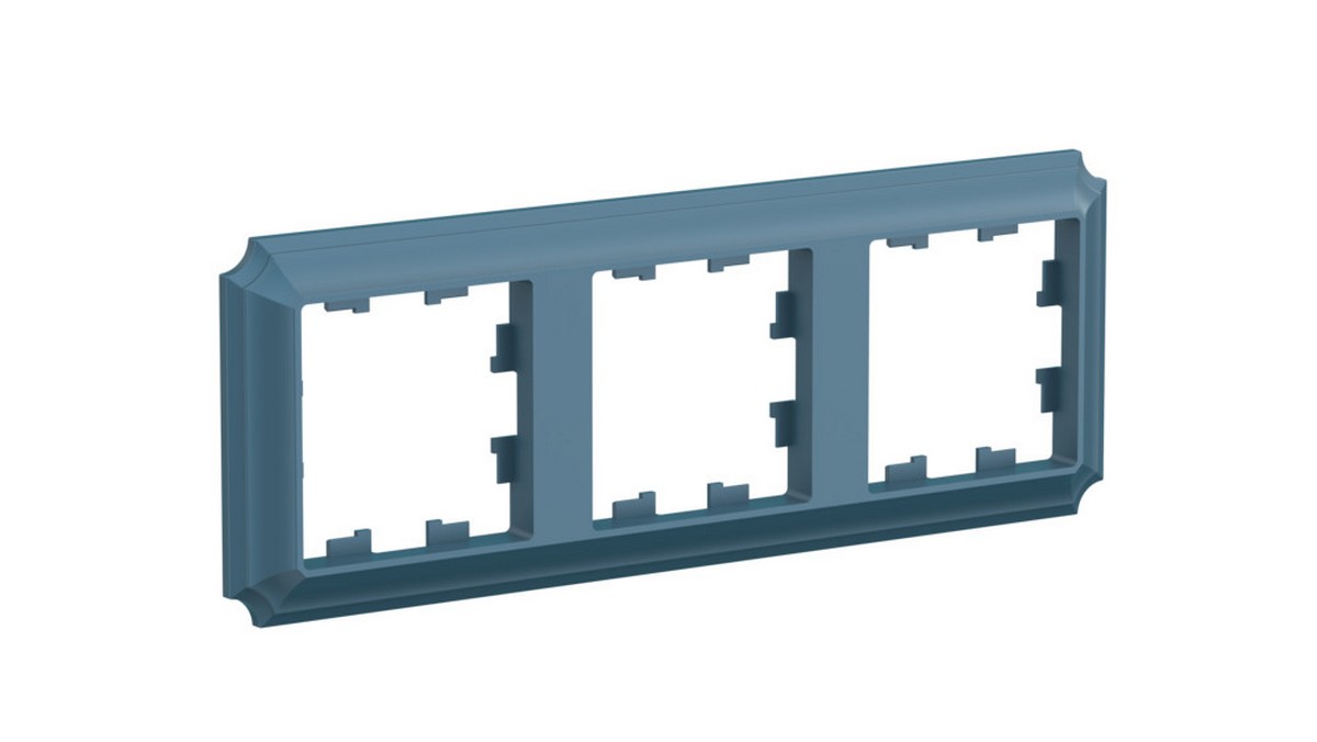 AtlasDesign Рамки Antique Рамка Systeme Electric AtlasDesign Antique Изумруд 3-ая, универсальная ATN100803