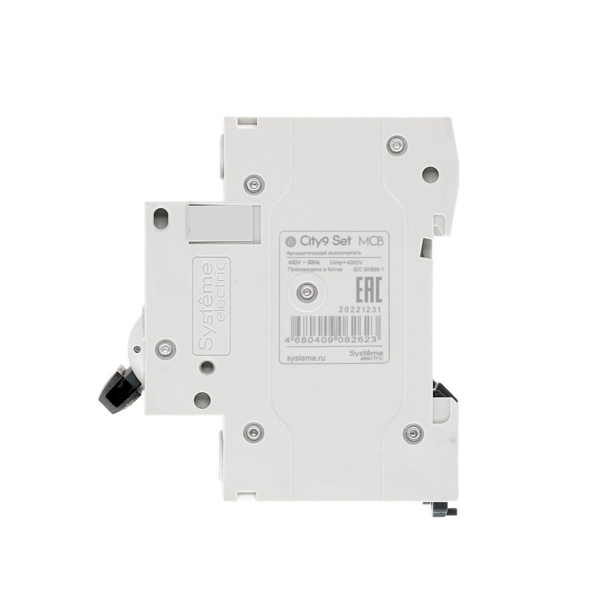 4 полюсные (четырехполюсные) Автоматический выключатель SE City9 Set (АВ) С 25А 4P 4.5kA 400В C9F34425 