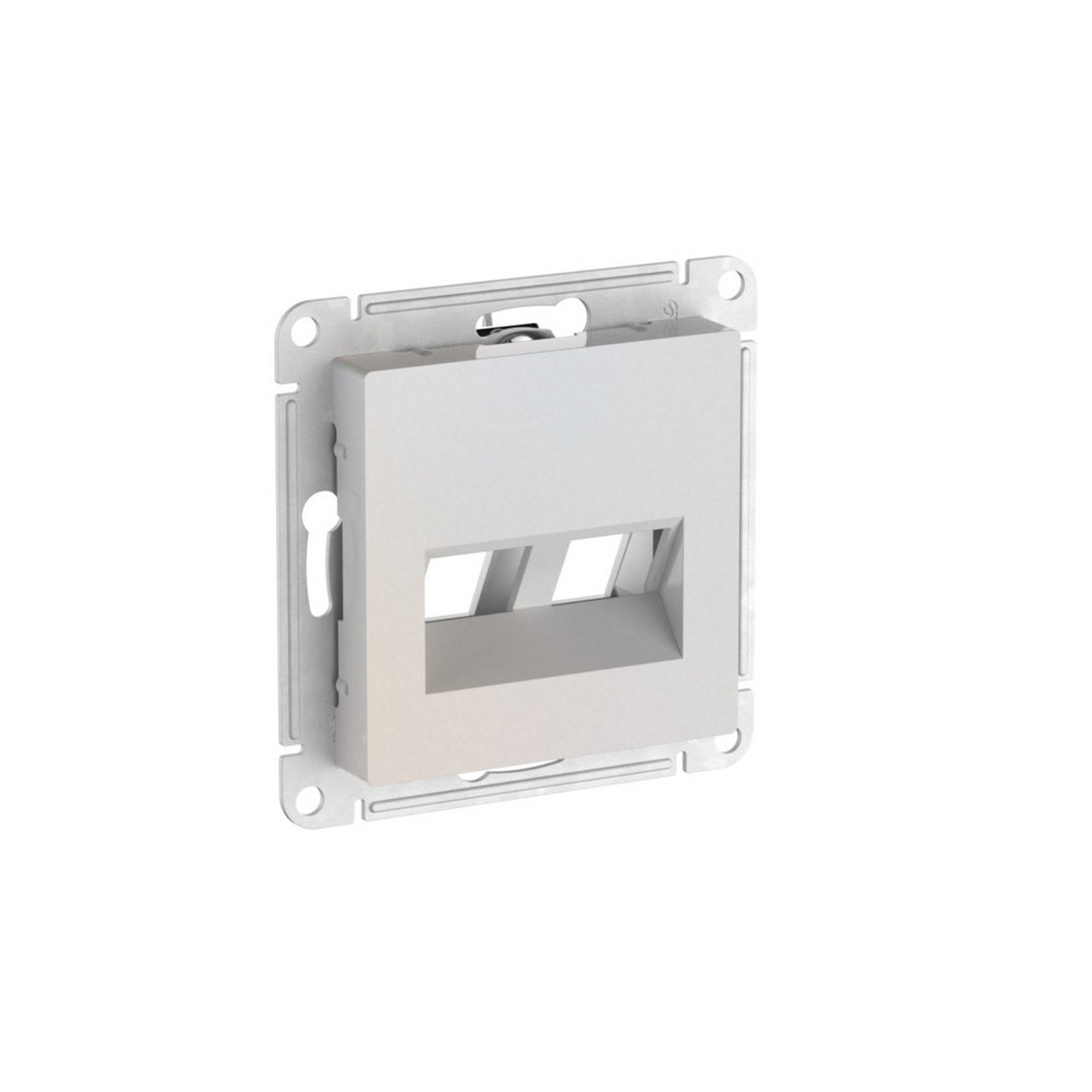 AtlasDesign Жемчуг Накладка Systeme Electric AtlasDesign Жемчуг двойная для информационных функций Keystone