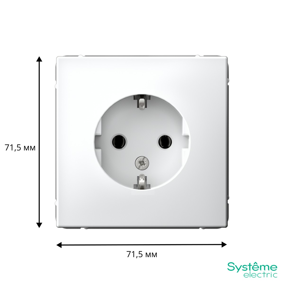 ArtGallery Лотос Розетка Systeme Electric ArtGallery Лотос с заземлением 16А GAL001343