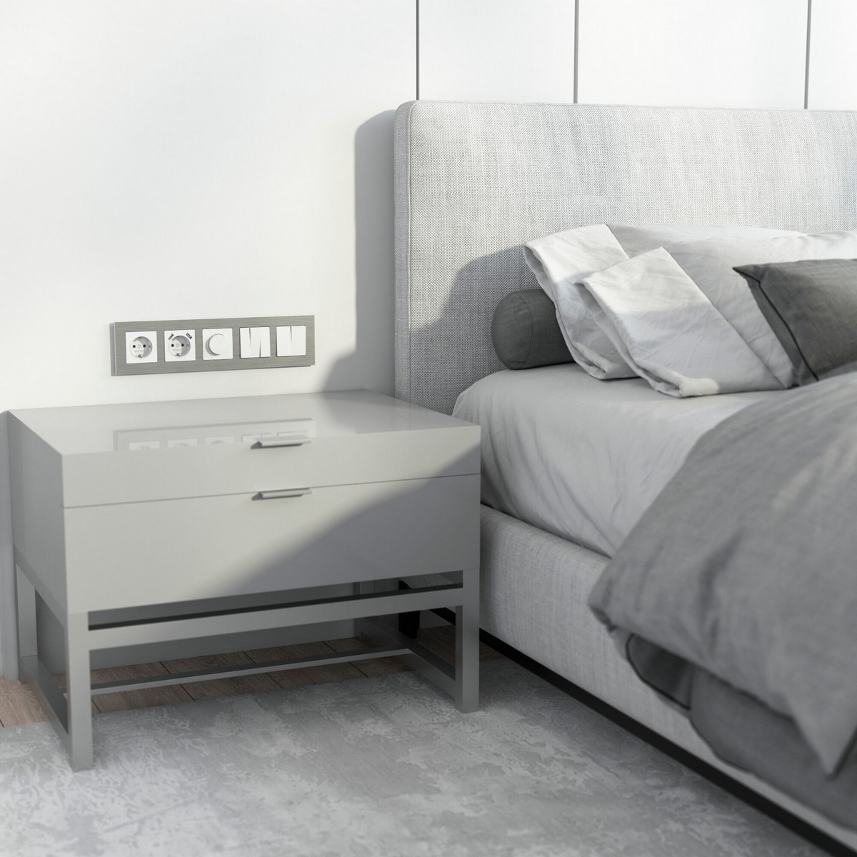 Рамки Werkel Alumax Рамка Werkel на 5 постов AluMax (алюминий) W0053506