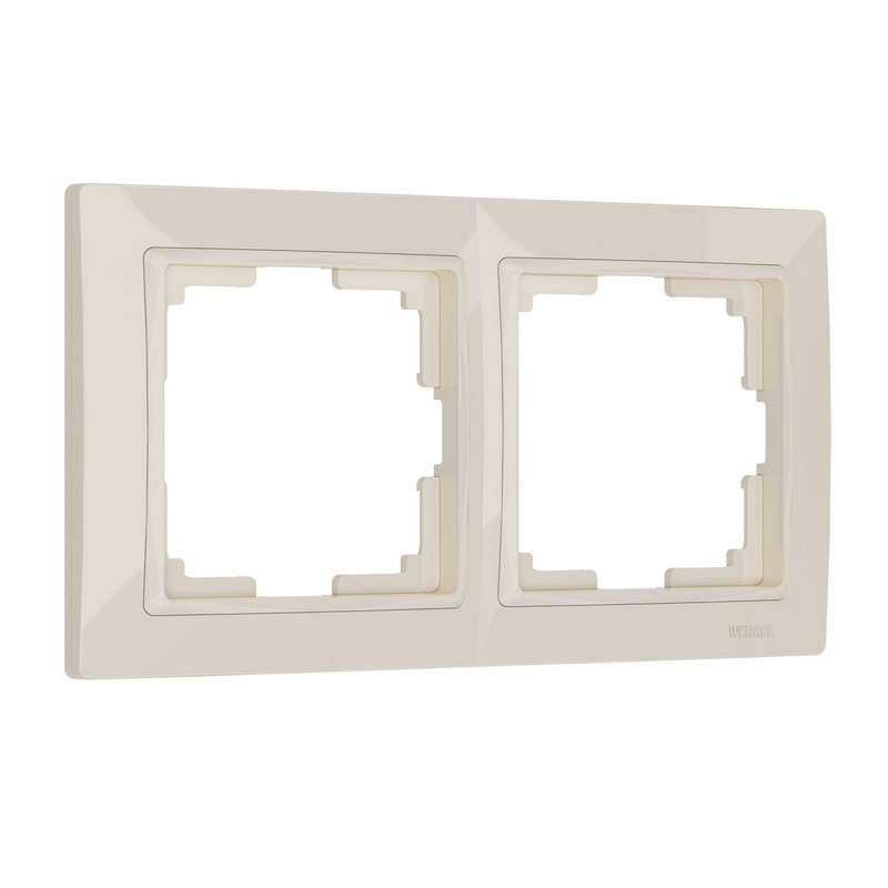 Рамки Werkel Snabb Рамка Werkel Snabb на 2 поста (слоновая кость basic) W0022003