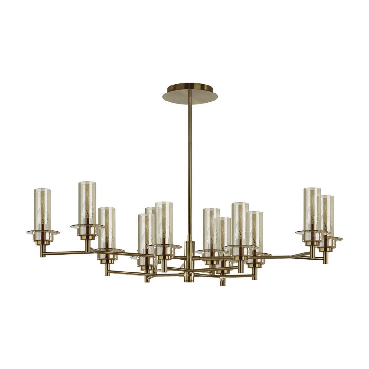 Люстры Люстра потолочная LUMION 6554/12C MADONNA