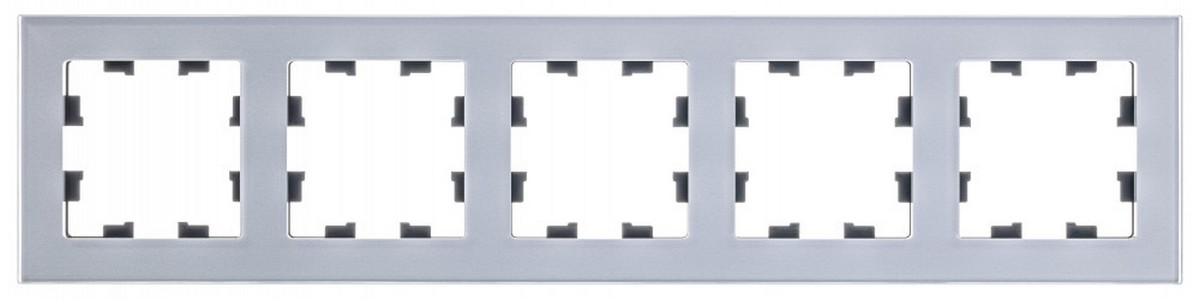 AtlasDesign Рамки Nature Рамка Systeme Electric AtlasDesign Nature Стекло Алюминий 5-ая универсальная ATN320305