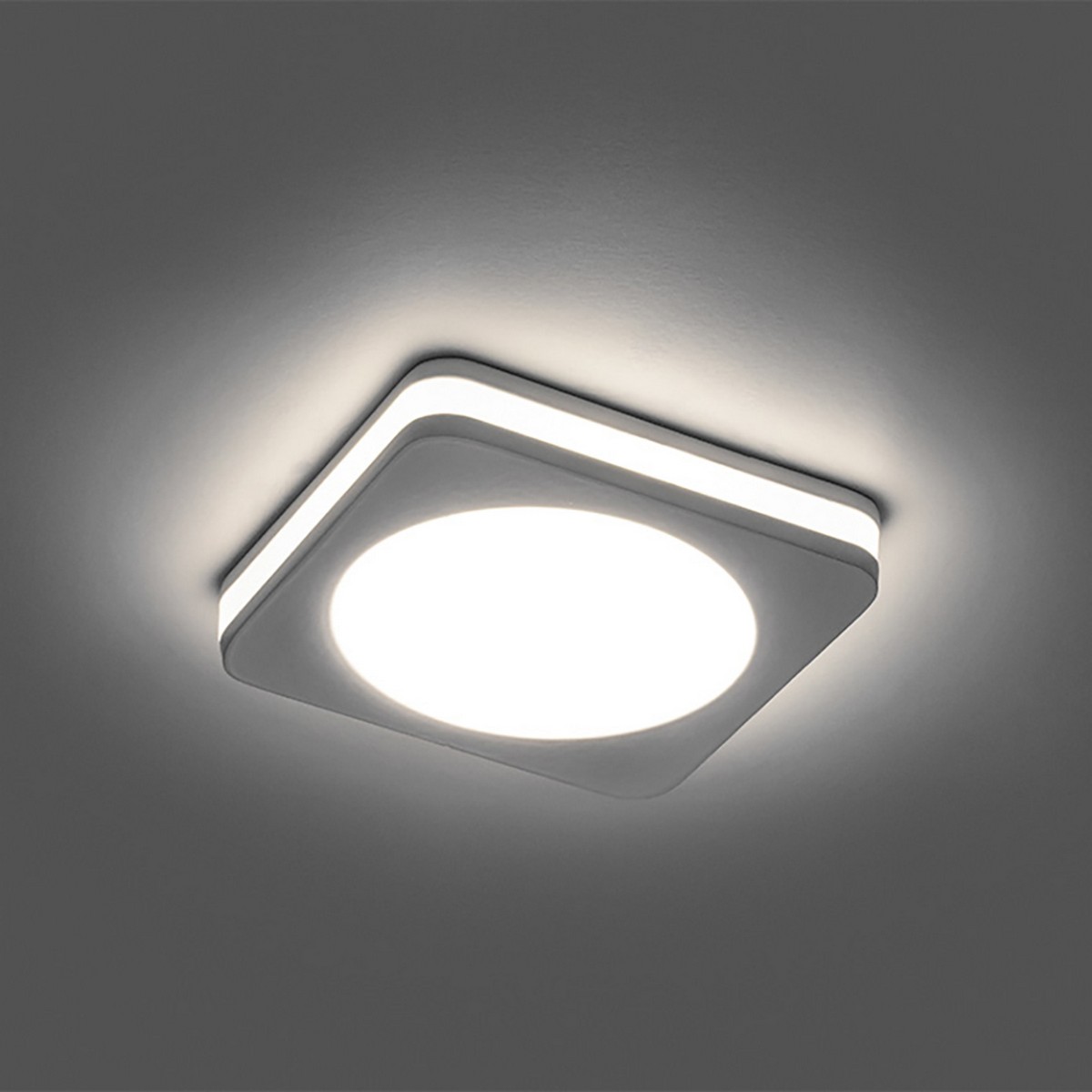 Встраиваемые светодиодные светильники Светодиодный светильник Feron AL601 встраиваемый 7W 4000K белый 28906 