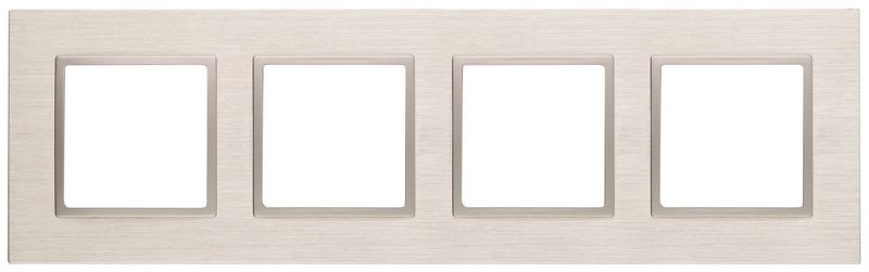Рамки ЭРА Elegance Рамка ЭРА Elegance Шампань/шамп Металл 4-ая 14-5204-04 Б0034560