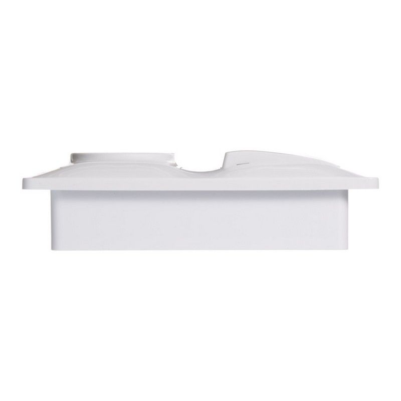 Glossa Белый Блок:Glossa Белый розетка и 2-кл. выключатель GSL000172