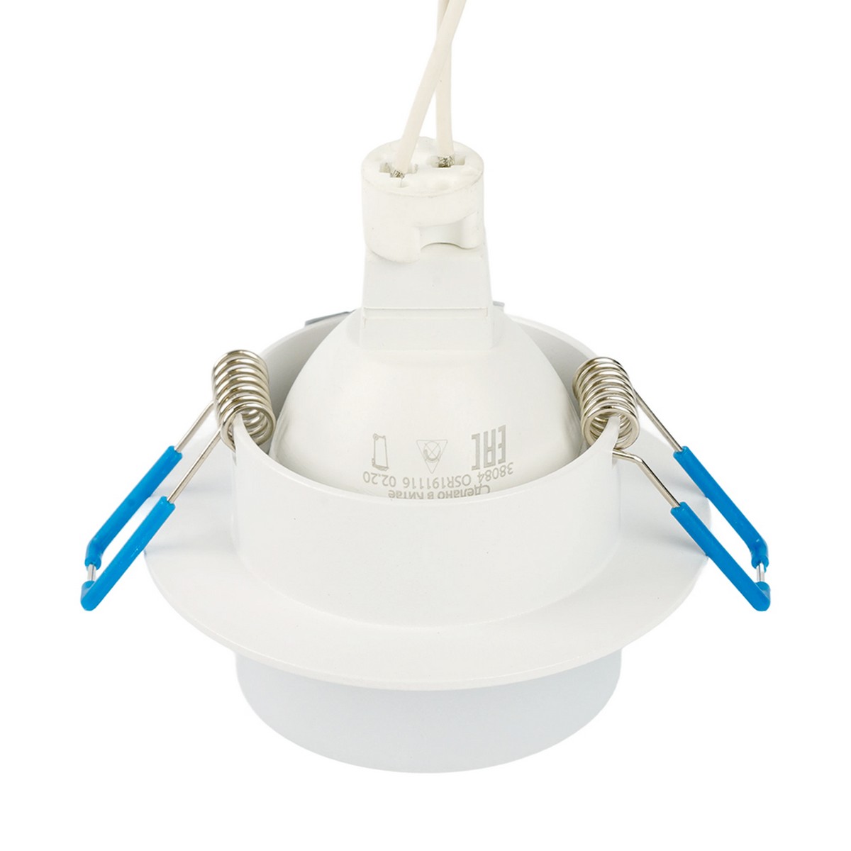 Встраиваемые светодиодные светильники Светильник Feron встраиваемый DL3115 потолочный MR16 G5.3 белый 51935 