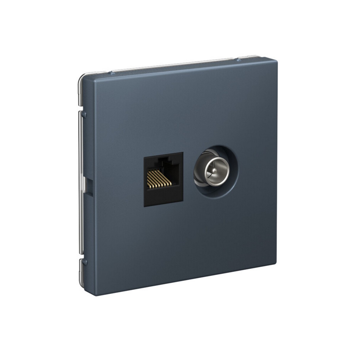 ArtGallery Грифель Розетка Systeme Electric ArtGallery Грифель двойная ТВ + компьютерная RJ45 кат. 5Е GAL000789