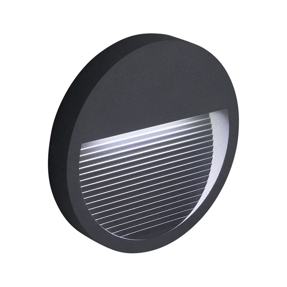 Встраиваемые светодиодные светильники Светодиодный светильник для лестницы Feron DH203 5W 4000K IP65 серый 41176 